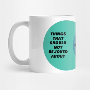 Venn Diagram: Things that should not be joked about - Why I’m going to hell - Why I'm going to hell Mug